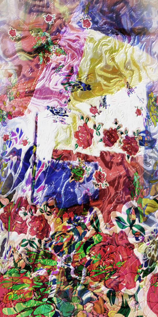 中国风印花华亿平台图片