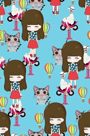 创意服装面料印花华亿平台图片