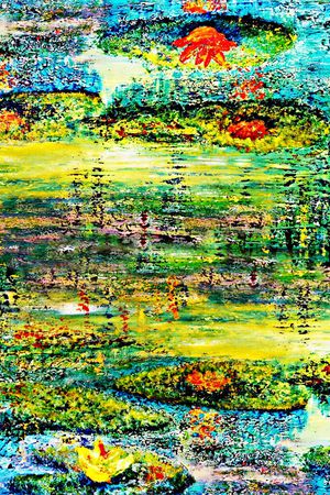 笔触印花华亿平台图片