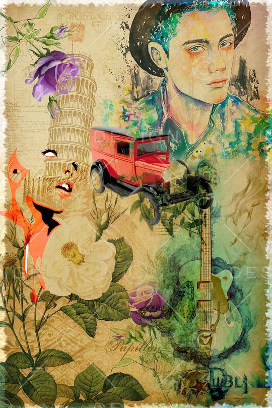 创意服装面料印花华亿平台图片