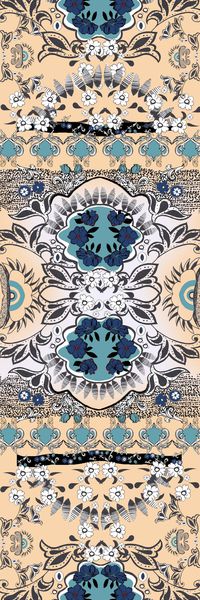 传统纹样印花华亿平台图片