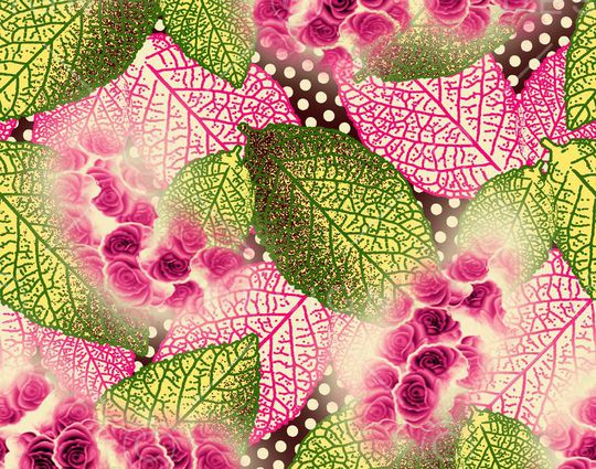 抽象印花华亿平台图片