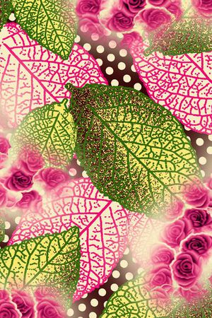 抽象印花华亿平台图片