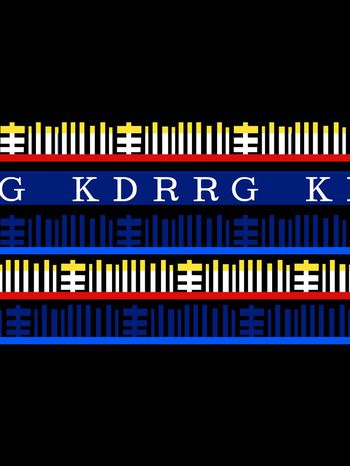 538694-抽象条纹英文字母图案