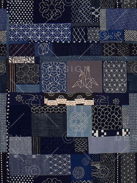 靛青扎染印花华亿平台图片