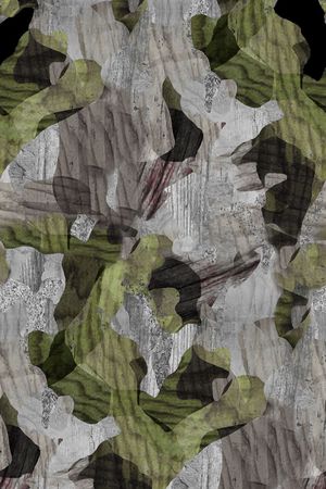 变形迷彩印花华亿平台图片