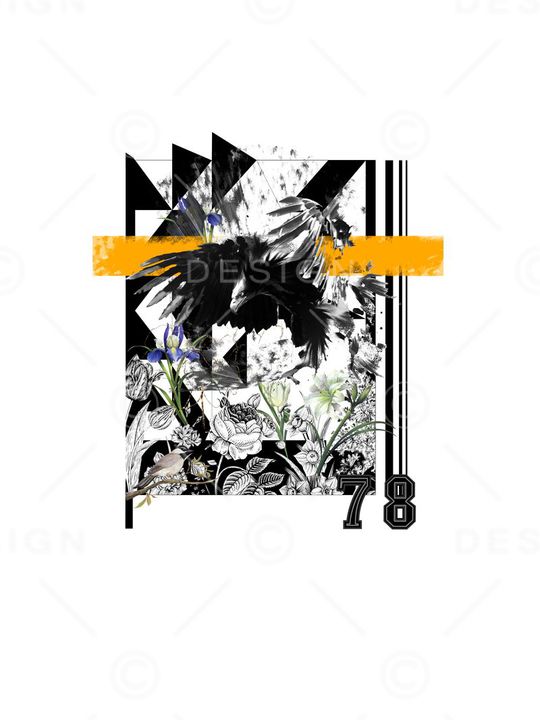 潮牌印花华亿平台图片