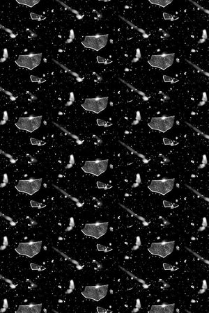 抽象印花华亿平台图片