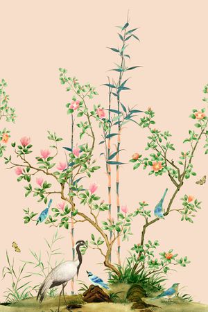 中国风印花华亿平台图片