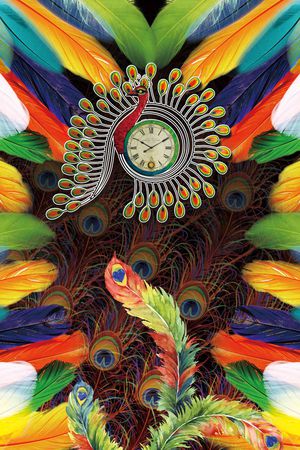 手绘印花华亿平台图片