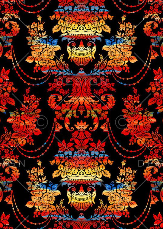 欧式印花华亿平台图片