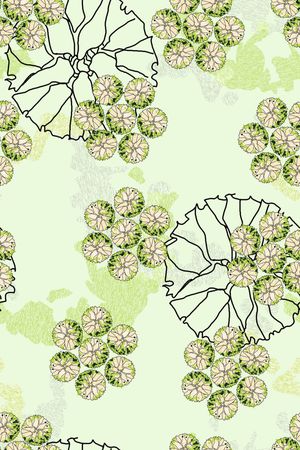 L.D~几何格子条纹印花华亿平台图片