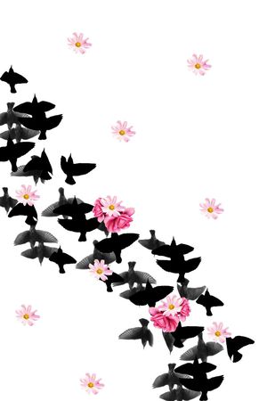 抽象印花华亿平台图片