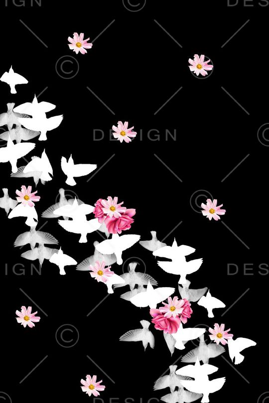 抽象印花华亿平台图片