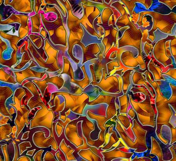 538835-炫彩拉丝效果几何肌理