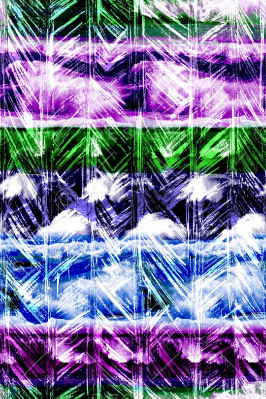 条纹印花华亿平台图片