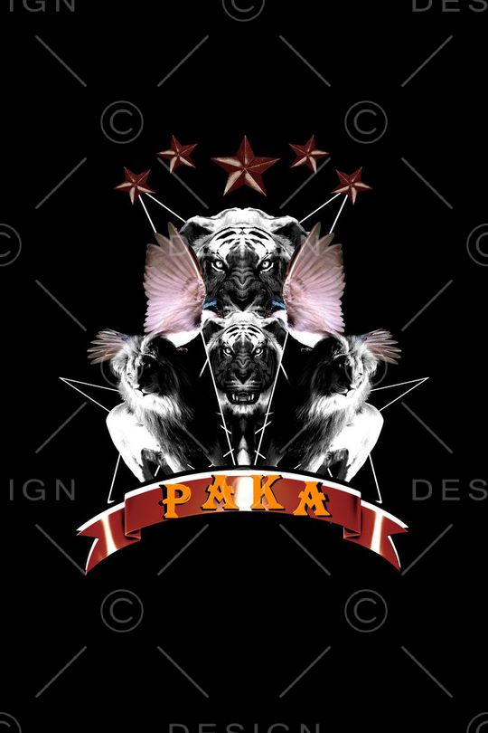 潮流时尚印花华亿平台图片