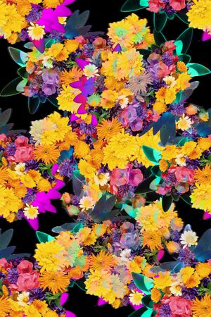 抽象印花华亿平台图片