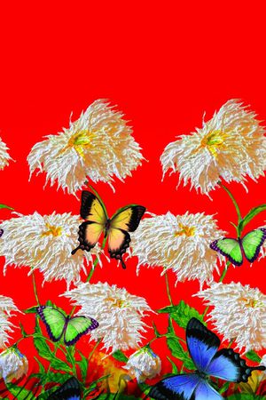 抽象印花华亿平台图片