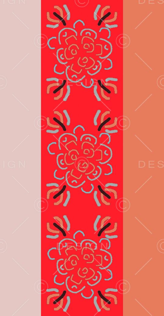 手绘涂鸦图案印花华亿平台图片