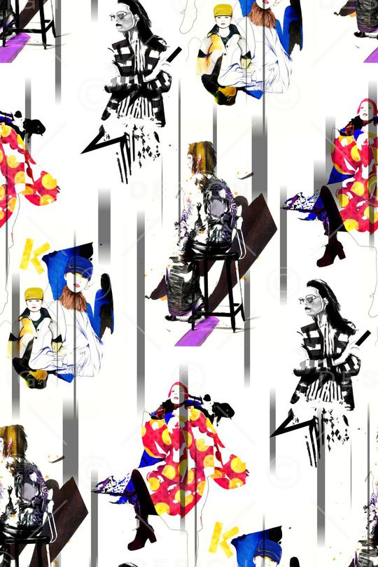 纯色底印花华亿平台图片