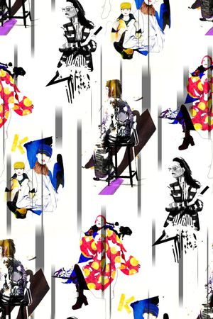 纯色底印花华亿平台图片