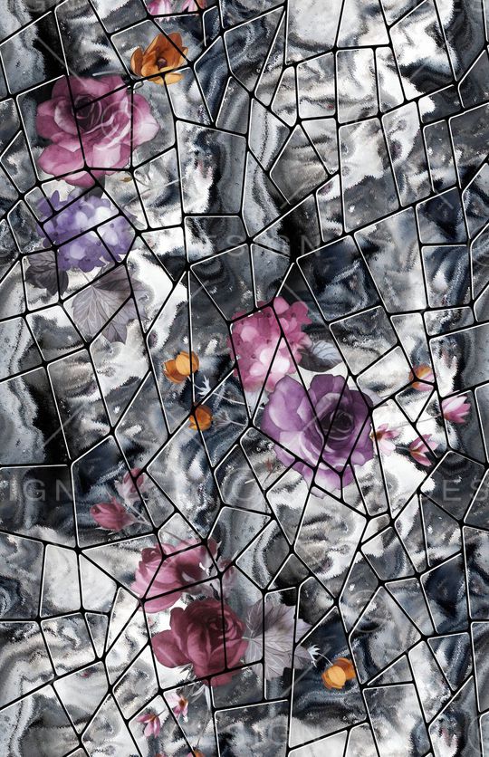 黑线条印花华亿平台图片