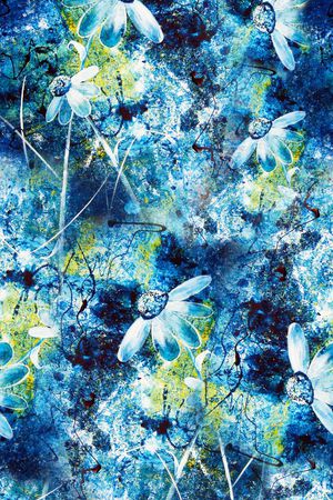 抽象印花华亿平台图片