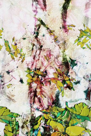 田园风小清新印花华亿平台图片