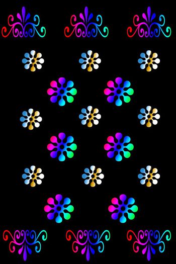 539090-原创手绘华亿平台 欧式花纹 潮流 时尚