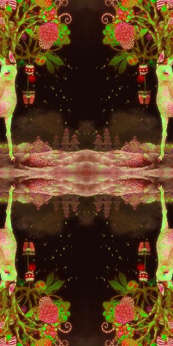 539122-时尚 动物 油画 服装