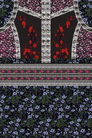 刺绣印花印花华亿平台图片