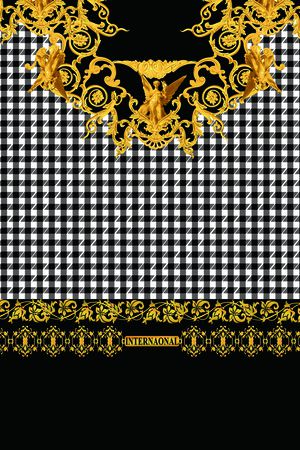 中国风印花华亿平台图片