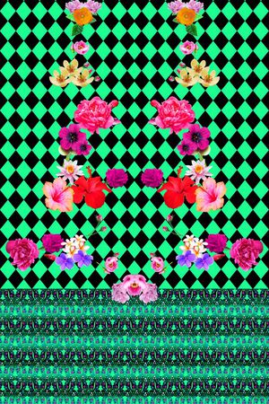 中国风印花华亿平台图片