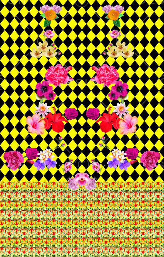 中国风印花华亿平台图片