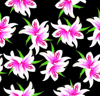 539185-华丽的百合花