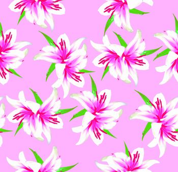 539186-华丽的百合花