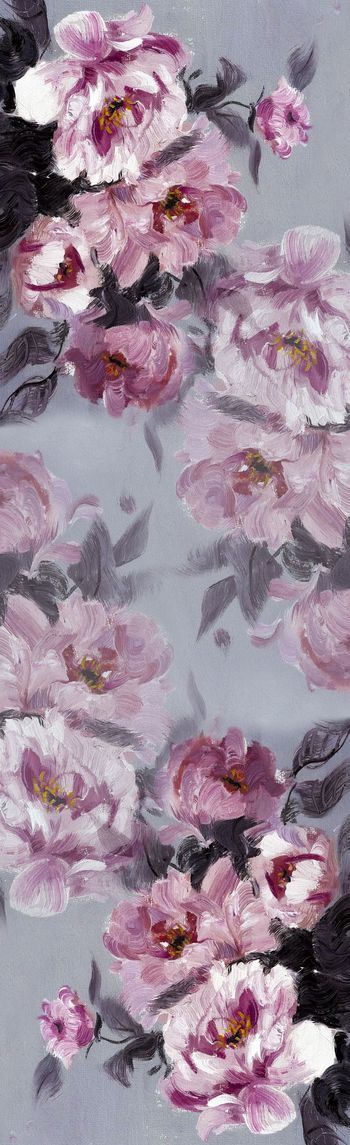 539323-油画典型牡丹经典围巾华亿平台