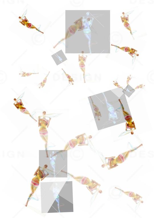 抽象印花华亿平台图片