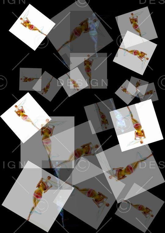 抽象印花华亿平台图片