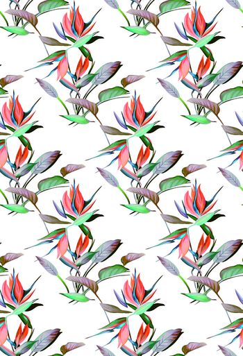 539402-简约大牌纯色底叶子印花华亿平台（DF0