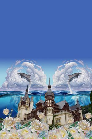 大花卉印花华亿平台图片