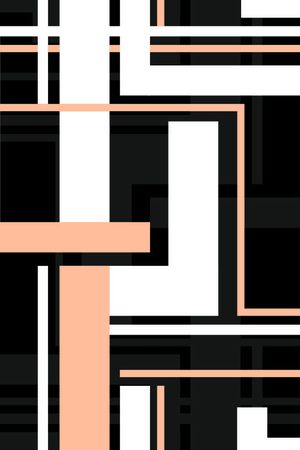 错落有致印花华亿平台图片