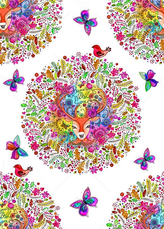 手绘印花华亿平台图片