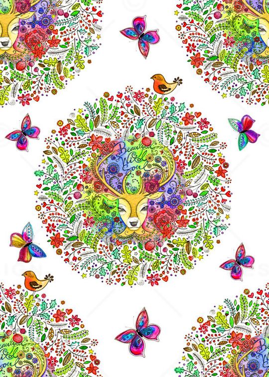 手绘印花华亿平台图片