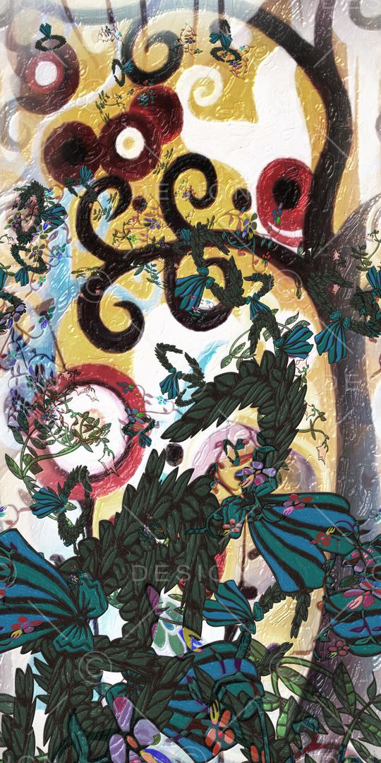 复古风印花华亿平台图片