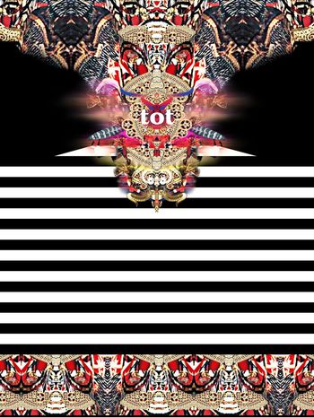 宫廷风印花华亿平台图片