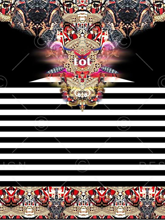 宫廷风印花华亿平台图片