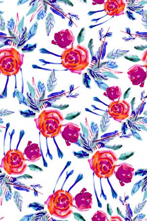 手绘印花华亿平台图片