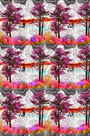 女装印花华亿平台图片